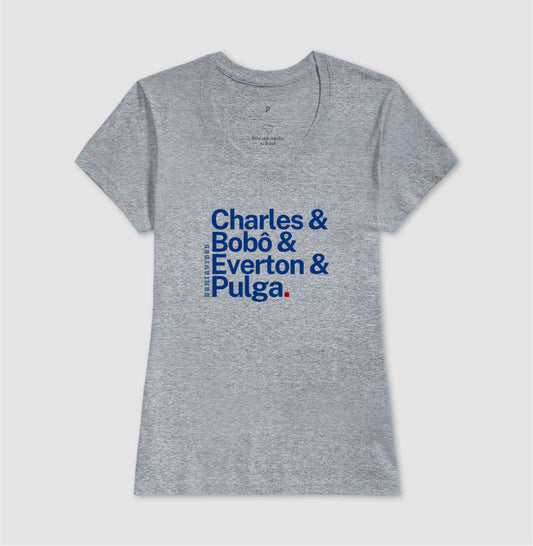 Camiseta Charles & Bobô & Everton & Pulga (Várias Cores)