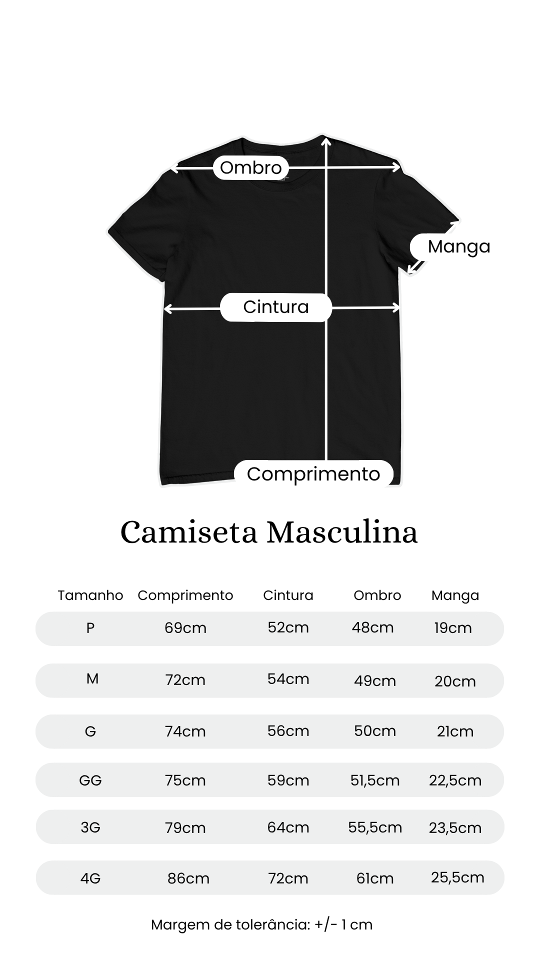 Camiseta B.B.M.P (Várias Cores)