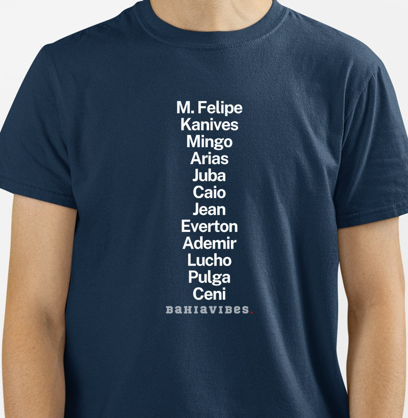 Camiseta Escalação (Várias Cores)
