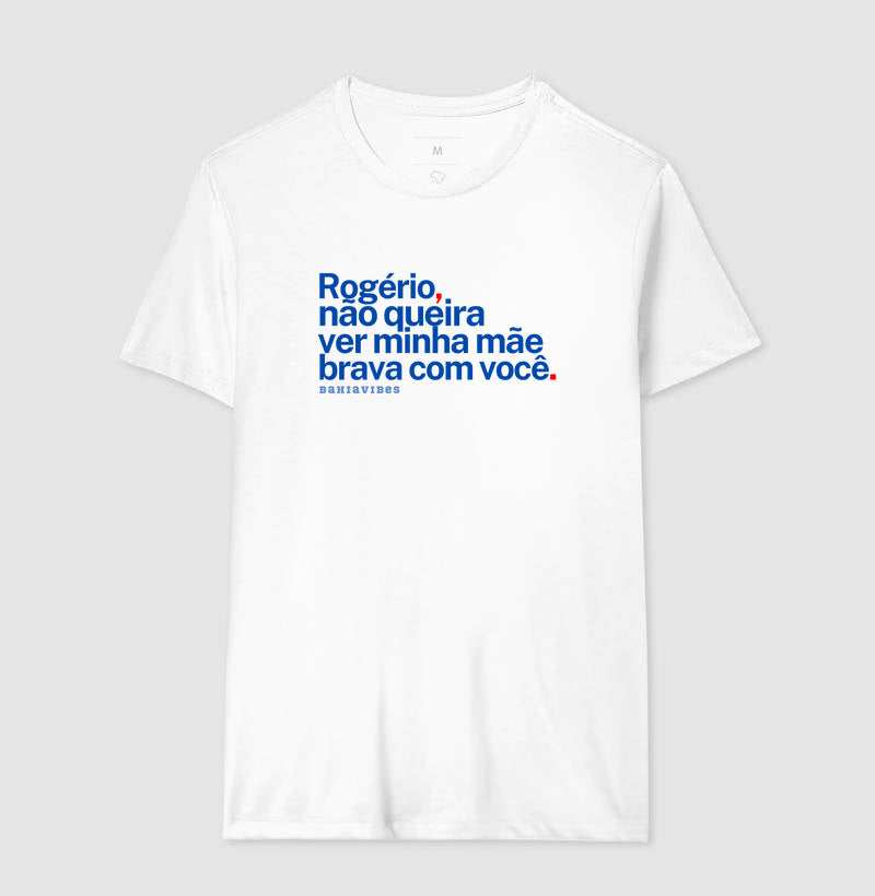 Camiseta Mãe Brava (Branca / Cinza)