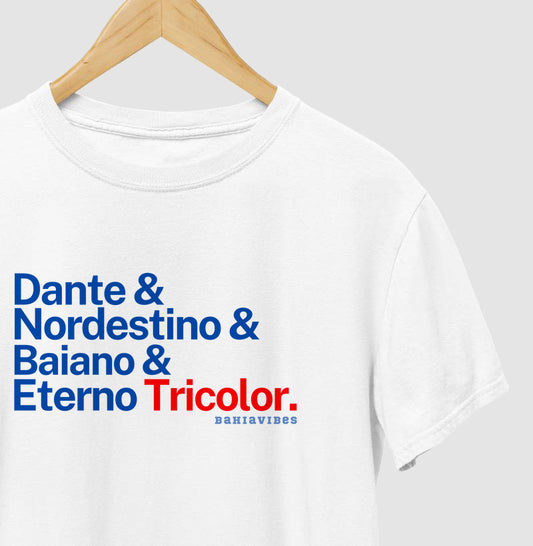 Camiseta Dante Eterno Tricolor (Branca / Cinza)