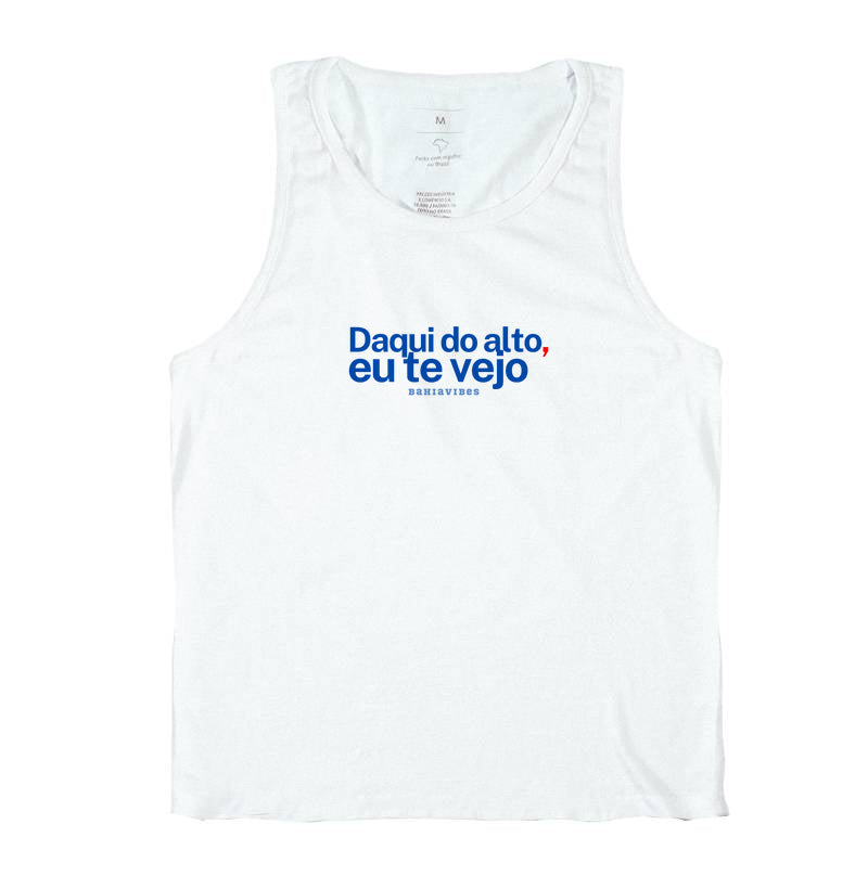 Regata Daqui do Alto Eu Te Vejo (Branca)