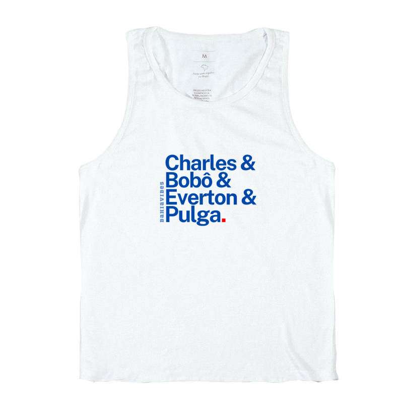 Regata Charles & Bobô & Everton & Pulga (Branca)