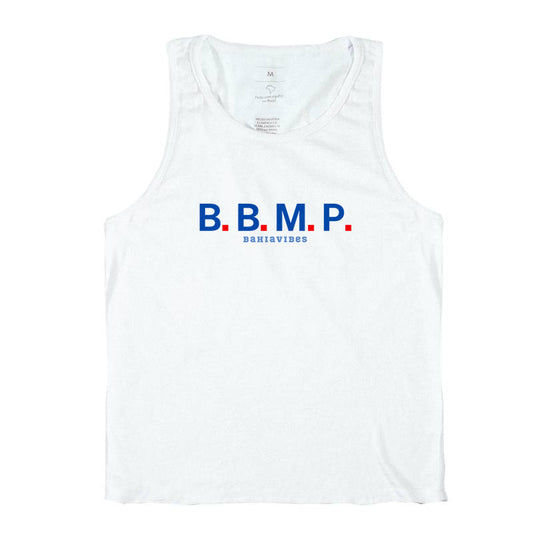 Camiseta B.B.M.P (Branca / Cinza)