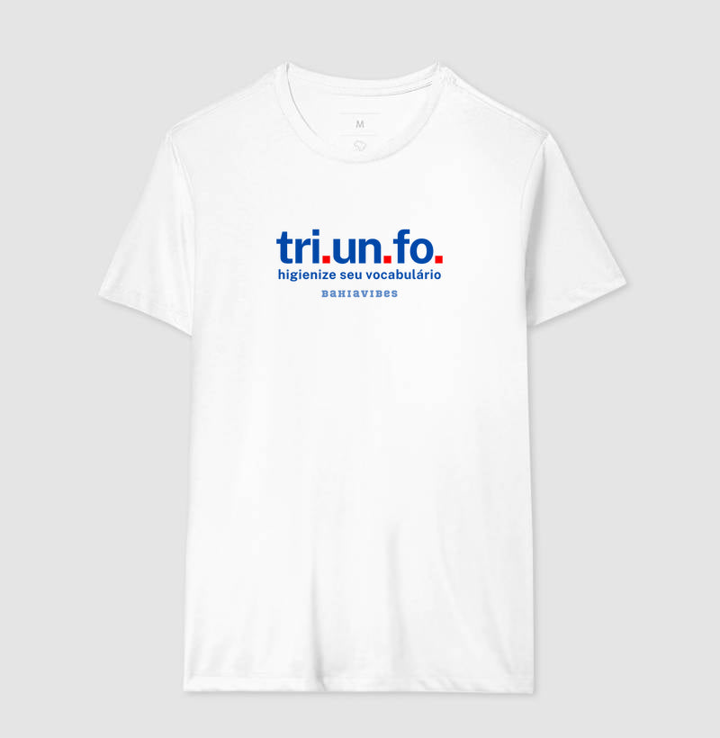 Camiseta Triunfo (Branca / Cinza)