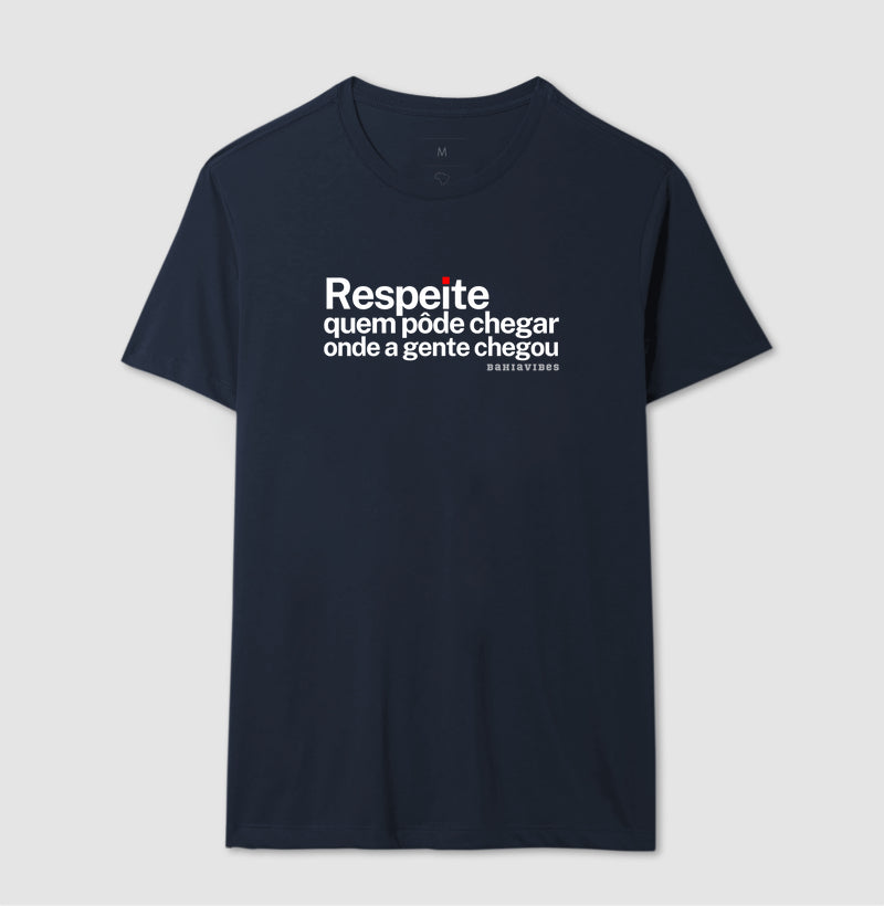 Camiseta Respeite (Azul)