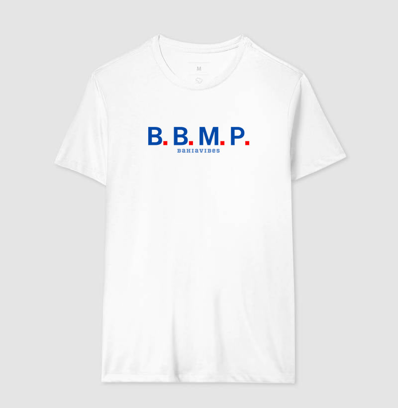 Camiseta B.B.M.P (Branca / Cinza)